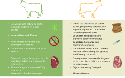 ¿Comer o no comer carne? Carnes naturales vs. Convencionales