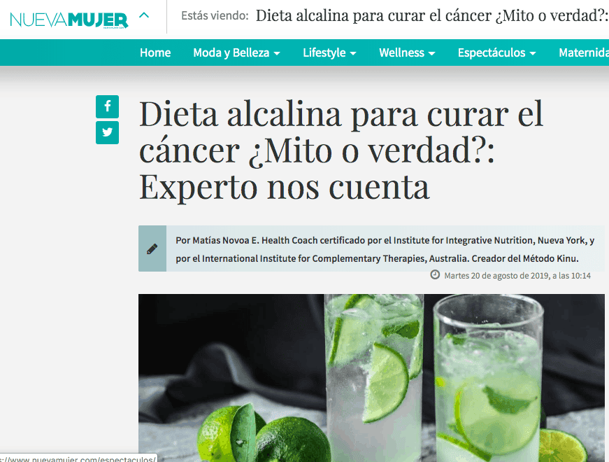 Dieta alcalina para curar el cáncer ¿Mito o verdad?: Experto nos cuenta 3