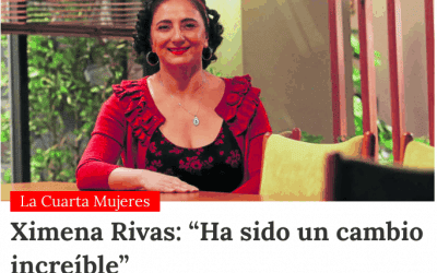 Ximena Rivas: “Ha sido un cambio increíble”