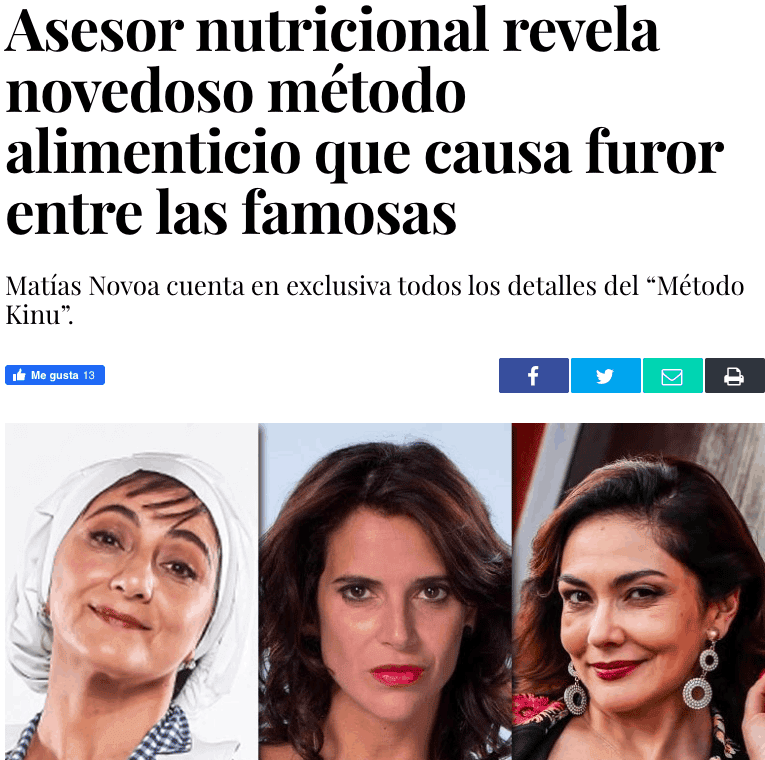 Asesor nutricional revela novedoso método alimenticio que causa furor entre las famosas 1