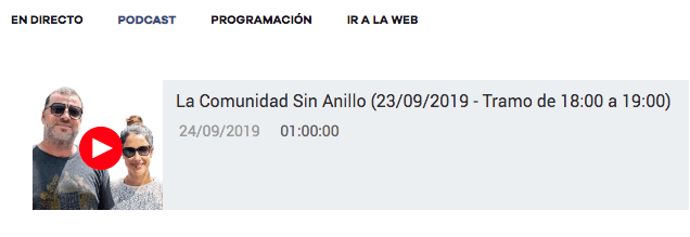 La comunidad sin anillo - Radio Concierto 1